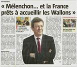 La Meuse, Mélenchon